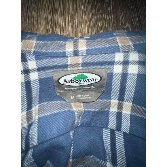 Arbor Wear Original Tree Climber Gear Men's Button Down Long Sleeve Flan… - Picture 5 of 6
